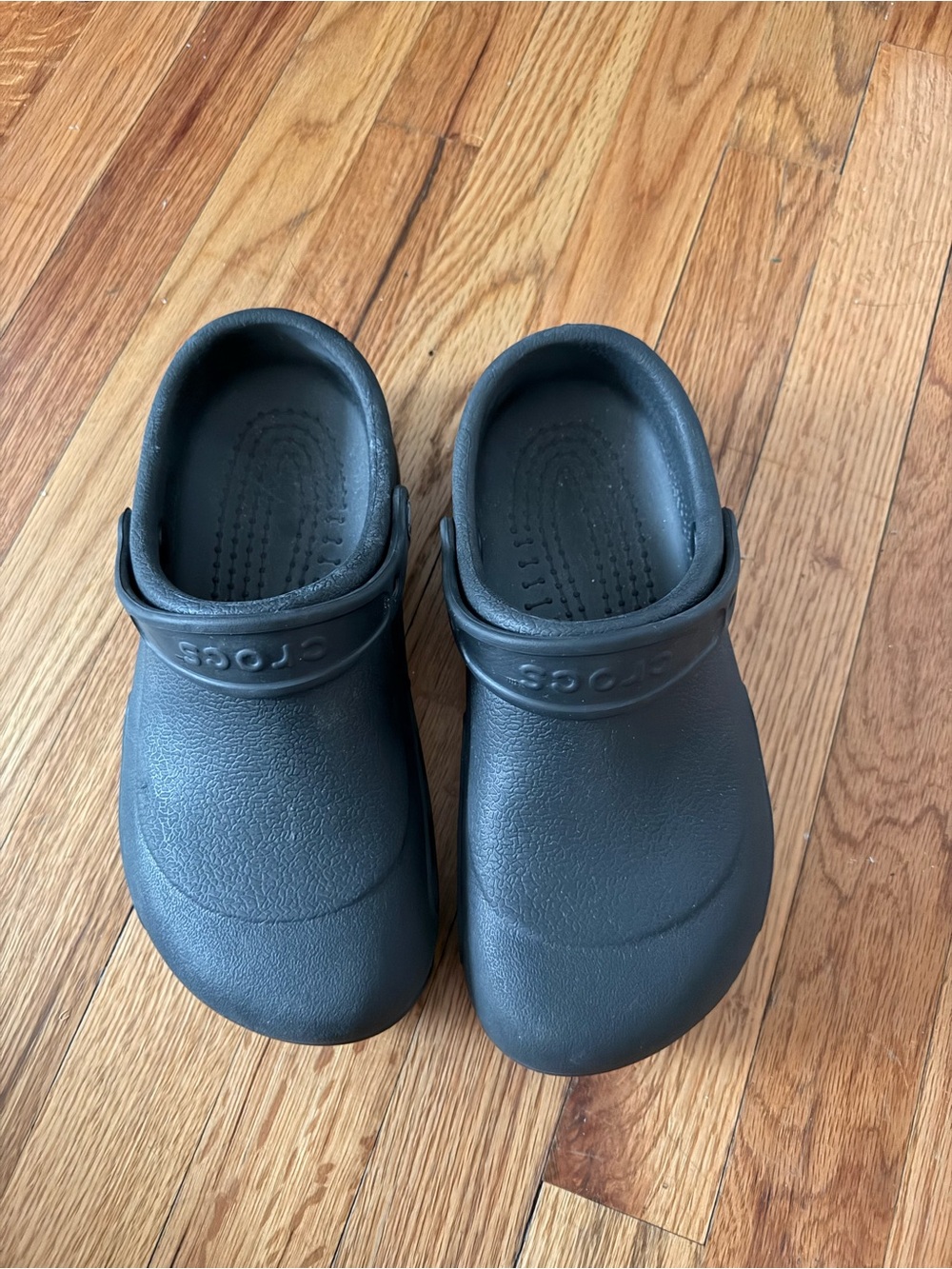 Black Croslite-Style Clog Shoes